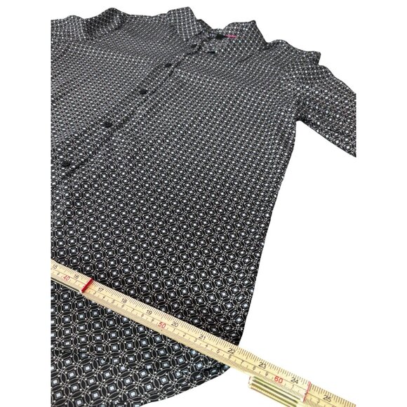 IMNYC Isaac Mizrahi Womens Button-Up Blouse M - Picture 9 of 10